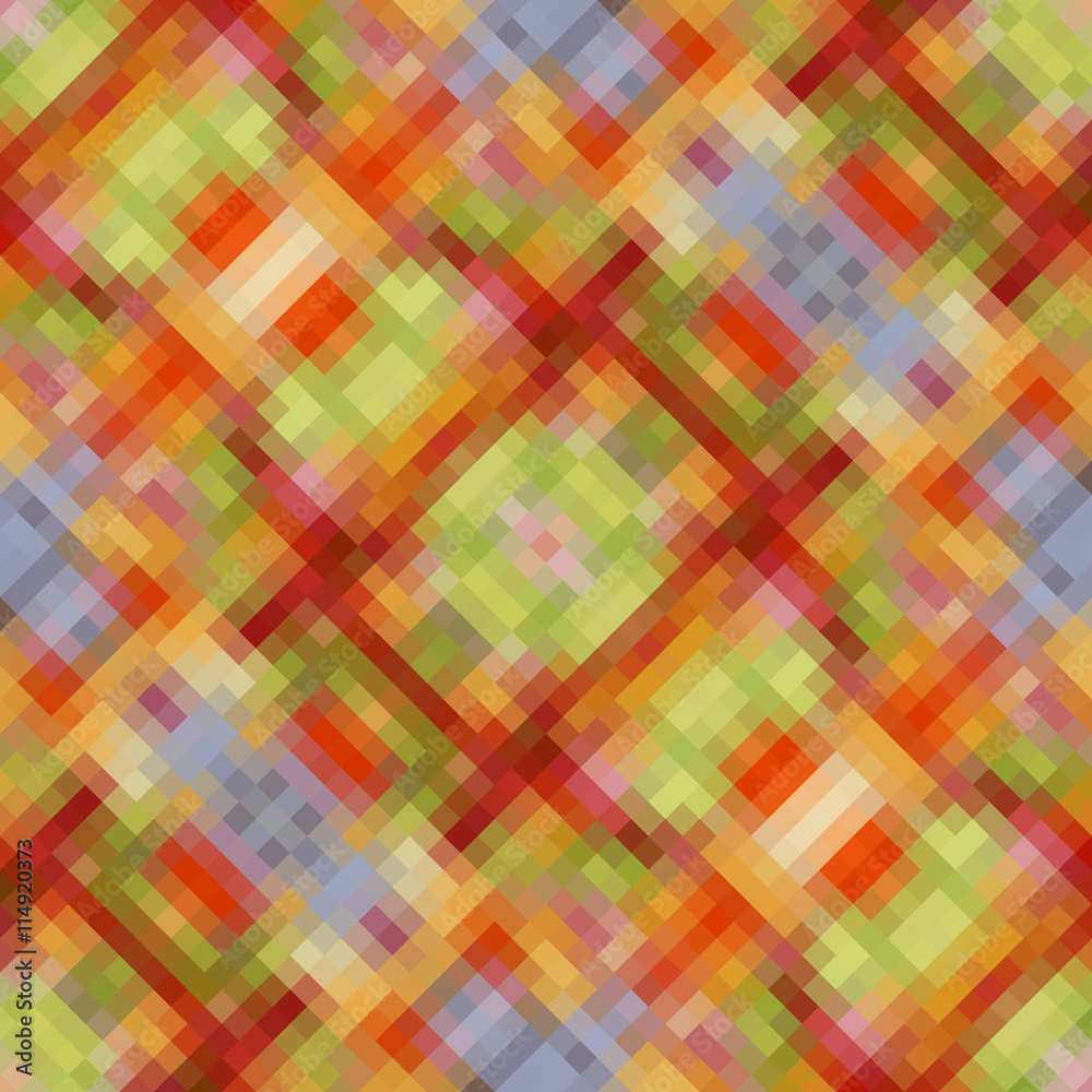 Kaleidoscopic low poly rhomb style vector mosaic background Kaleidoscopic low poly rhomb style vector mosaic background