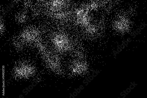 Vintage gravel texture, easily add grungy aged distress retro look to your work. White sparkles or glitter blow on black.