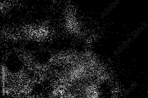 Vintage gravel texture, easily add grungy aged distress retro look to your work. White sparkles or glitter blow on black.