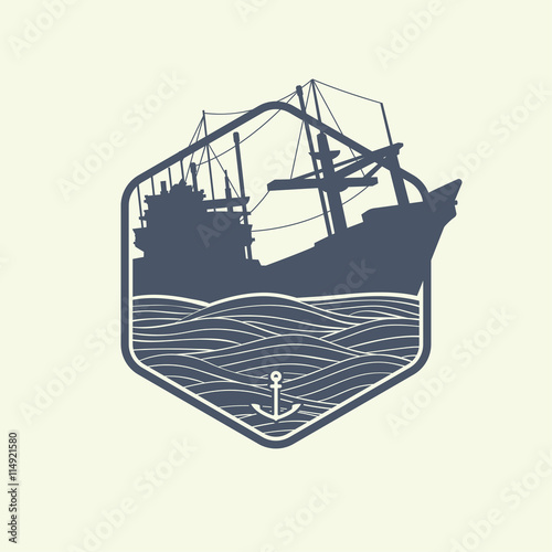 Marine emblems of badges