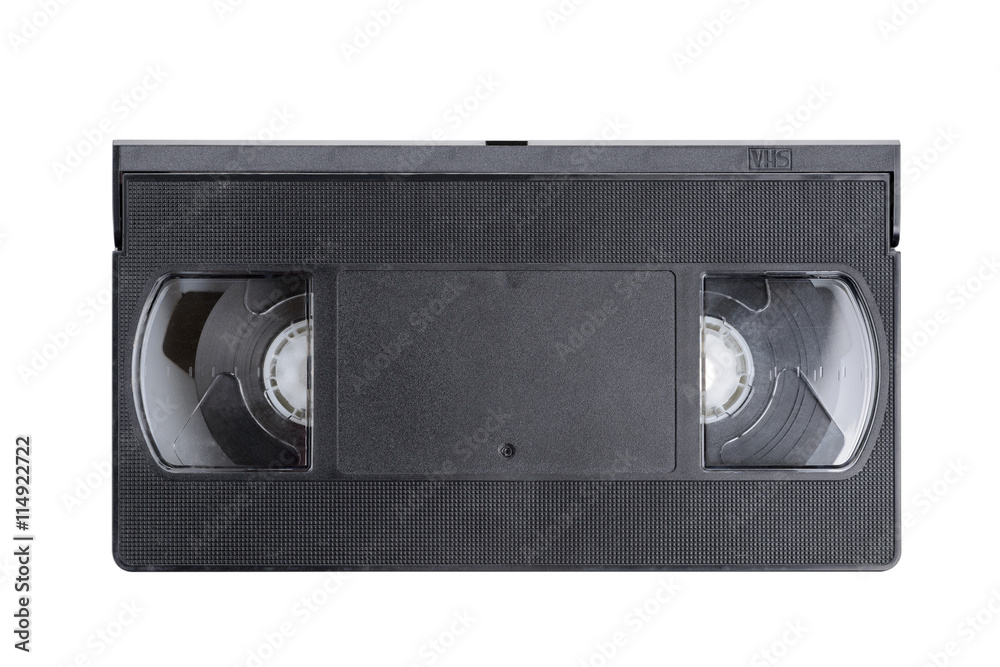 VHS video tape (Top view)