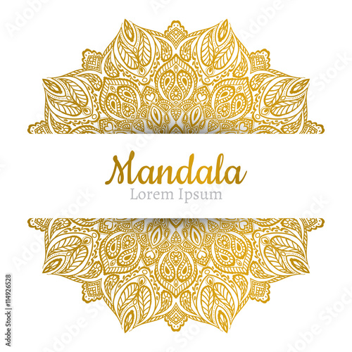 Vector Beautiful Mandala.