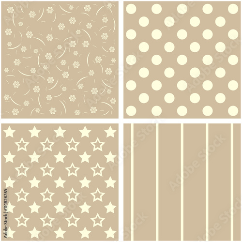 Set of 4 backgrounds.