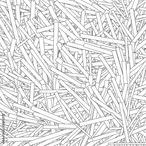 Random scattered rectangles - Overlapping rectangles abstract mo