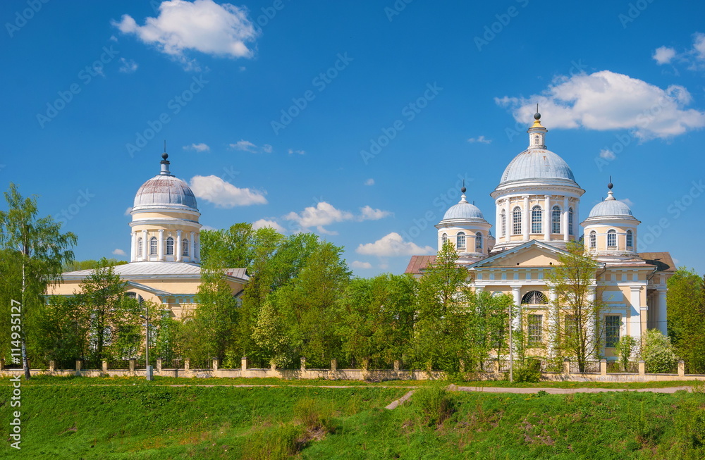 Transfiguration Cathedral in the ancient provincial town of Torzhok