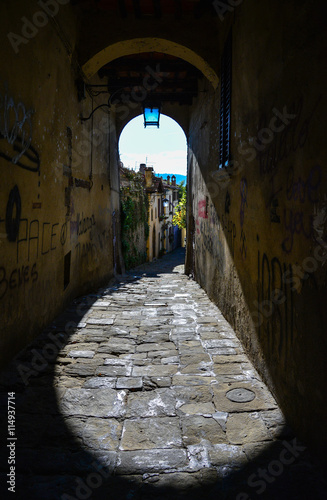 Arezzo (Italy), a wonderful Etruscan and Renaissance city of Tuscany region photo