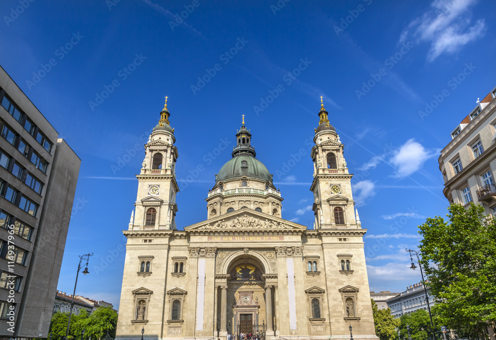 Saint Stephens Cathedral Budapest Hungary