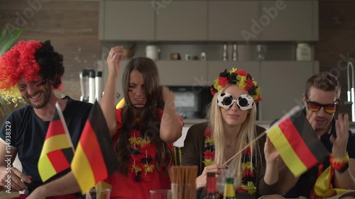 german soccer fans very sad
