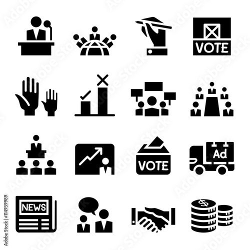 Voting ,Democracy , Election, icon