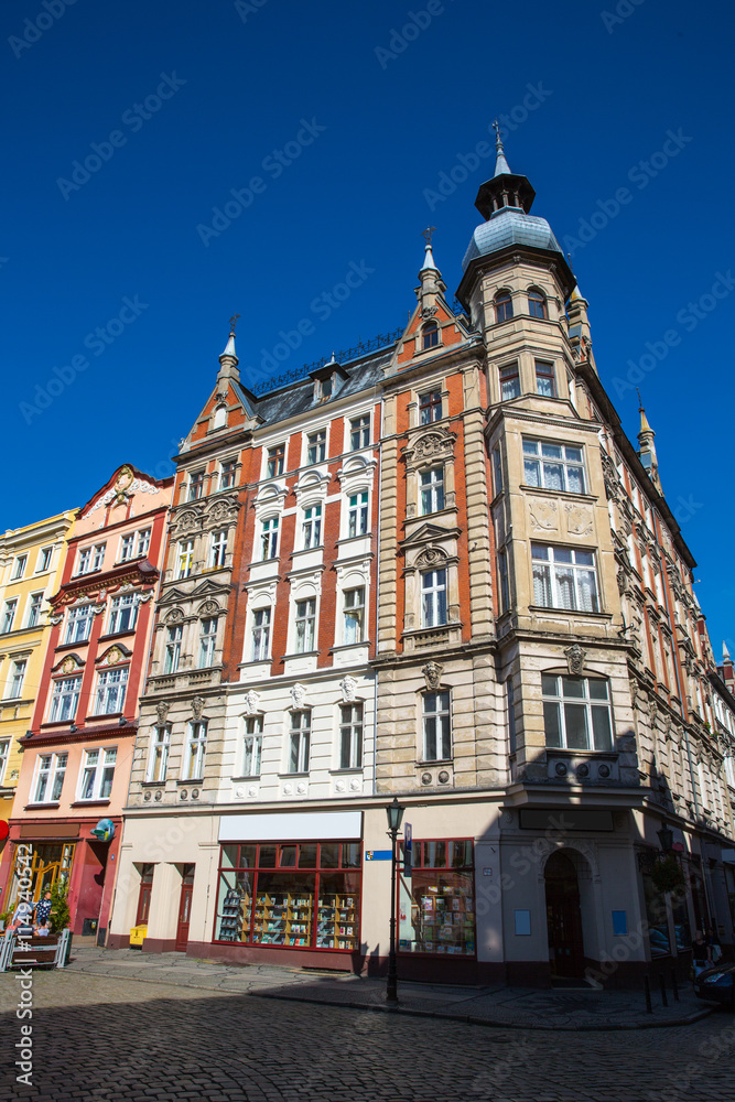 Naklejka premium Swidnica old town