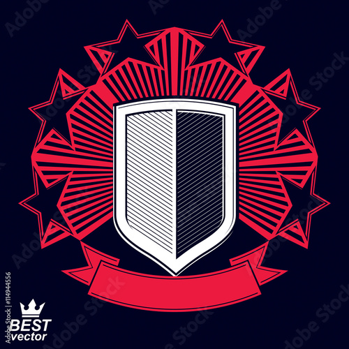 Royal stylized vector graph...