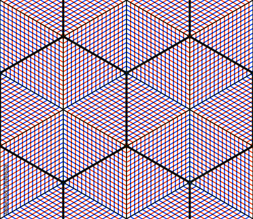 Contemporary abstract endless EPS10 background, three-dimensiona