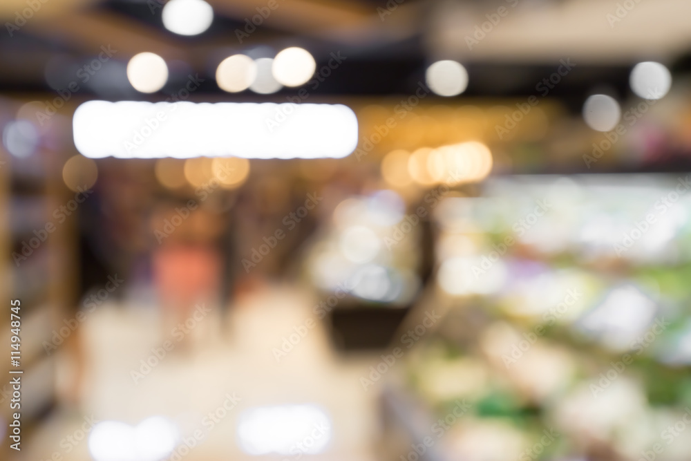 Bokeh shopping mall background Bokeh shopping mall background