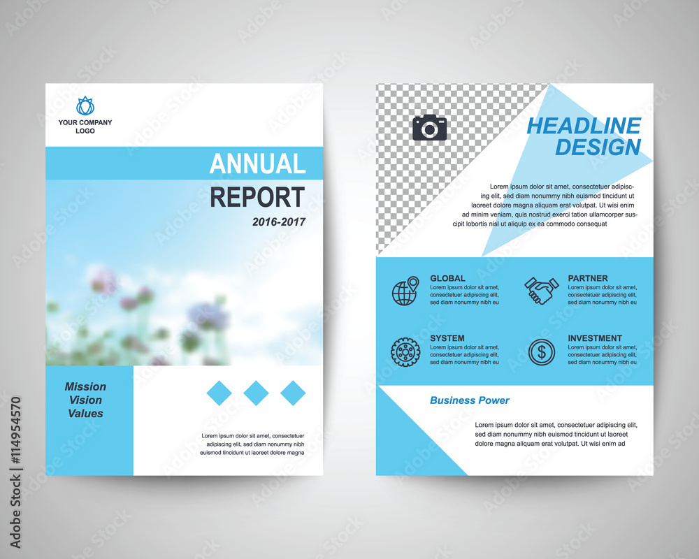 blue flyer a4 template blue flyer a4 template