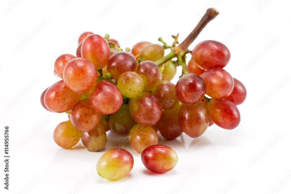 Red Grape Isolated