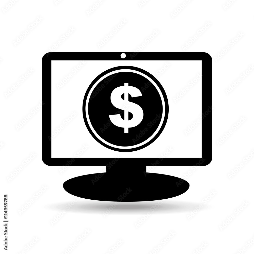electronic commerce isolated icon design electronic commerce isolated icon design