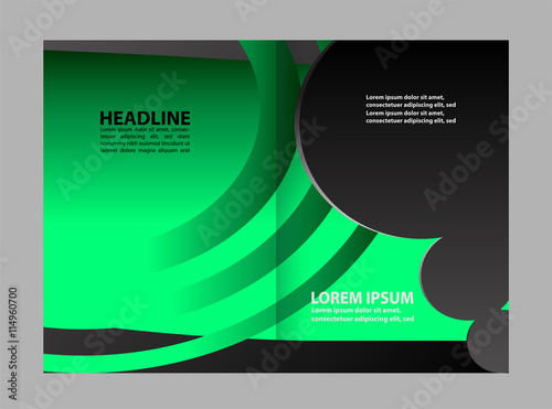 Bi-fold business brochure
