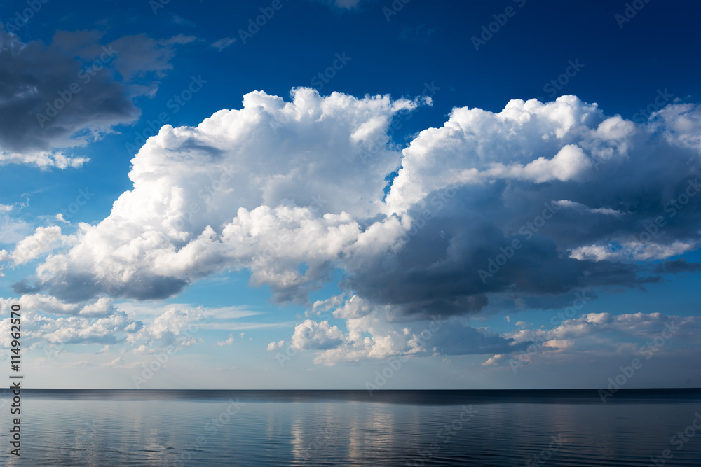 Blue Baltic sea.