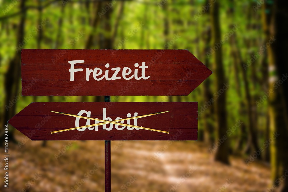 Schild 104 - Freizeit