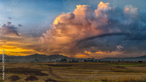Ethiopian rural landscape