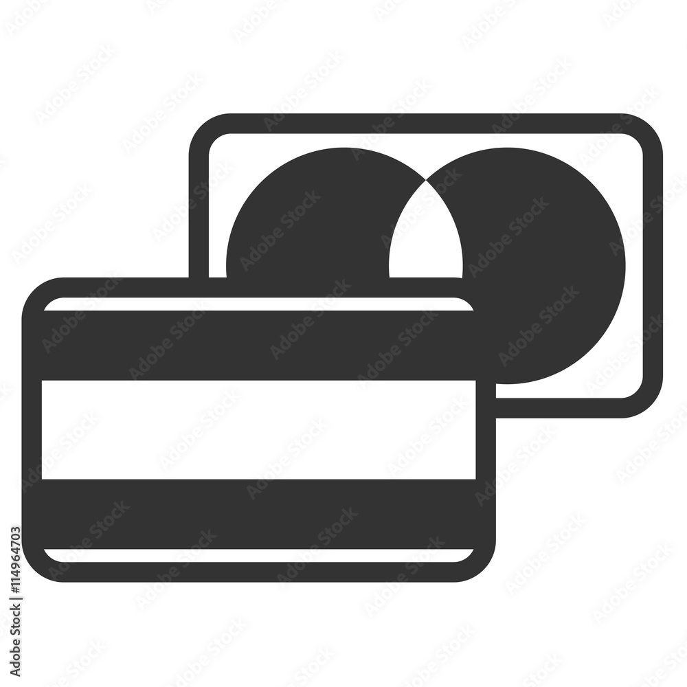 Credit cards icon. Credit cards logo isolated on white background. Credit cards icon. Credit cards logo isolated on white background.