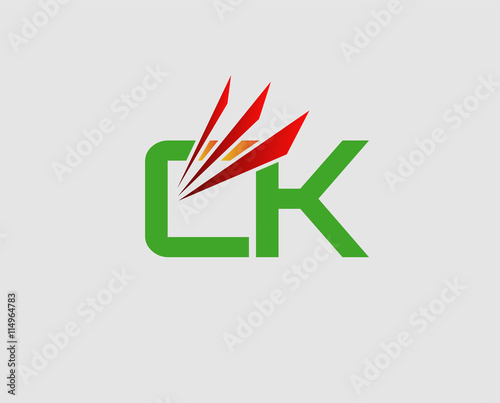 Free Download Letter C and K logo
 - GFXLoad