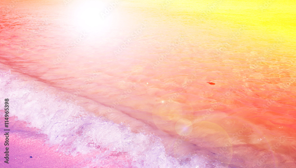 Fototapeta premium sand beach and tropical sea