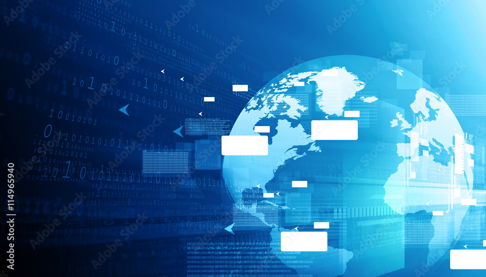 Global communication technology background. 3d illustration. Global communication technology background. 3d illustration.