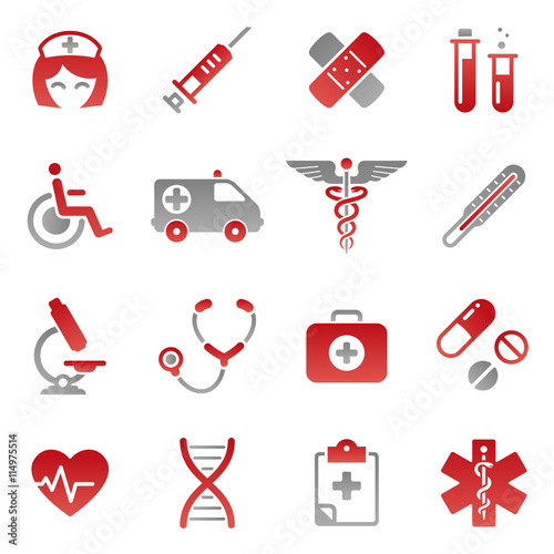 Colored Medical Icons