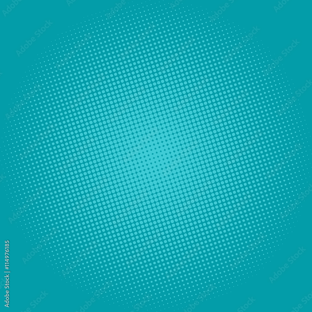 Pop Art Background, Dots on Green Background,Halftone Background, Retro