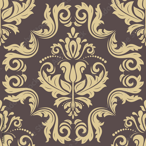 Seamless Oriental Vector Background
