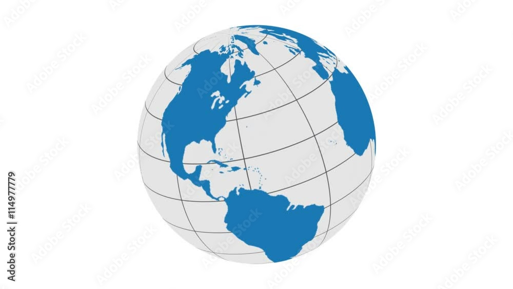 Travel across the globe motion graphic Travel across the globe motion graphic