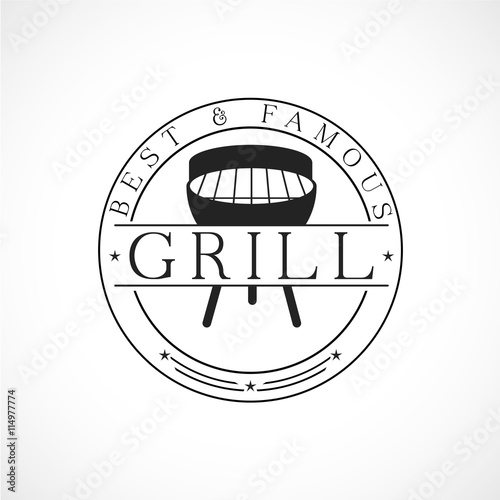 affiche barbecue
