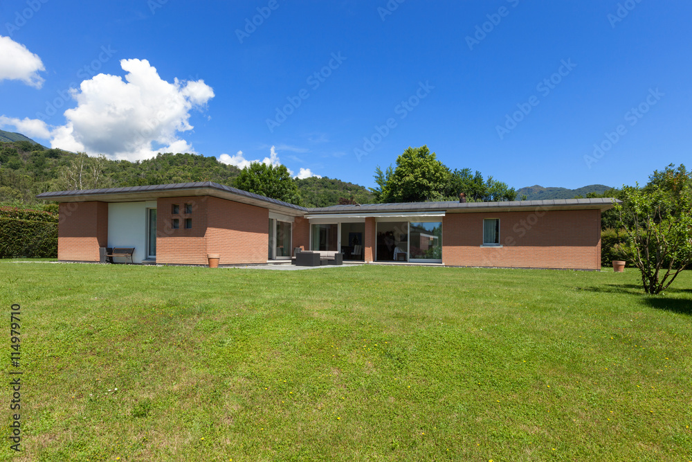 Obraz premium house with garden