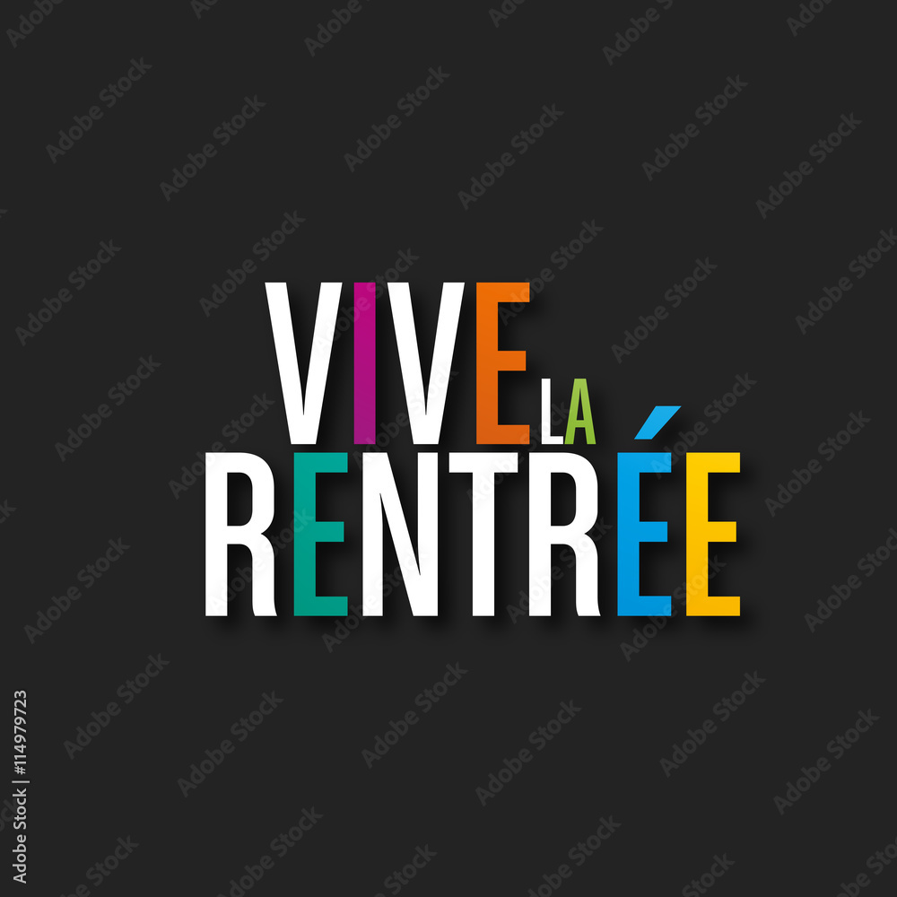 vive la rentrée