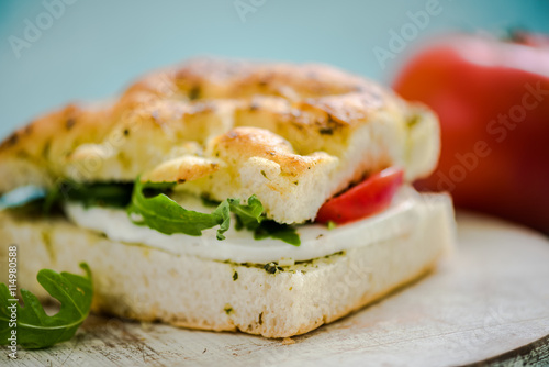 healthy fresh sandwich