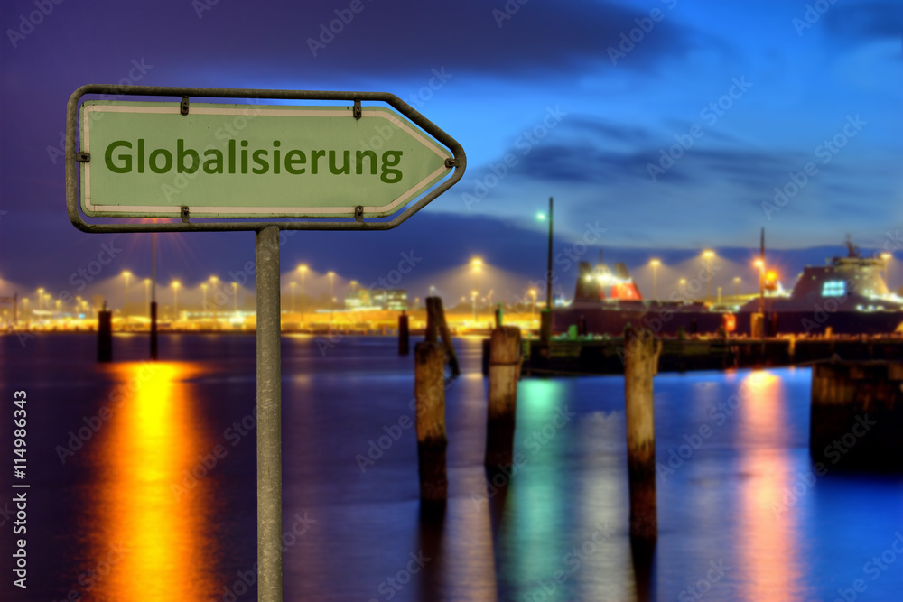 Schild 97 - Globalisierung