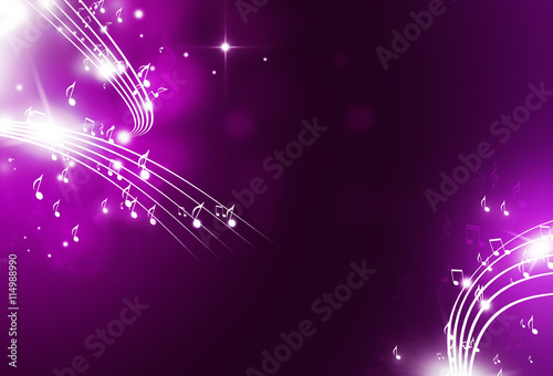 Music Notes Music Background