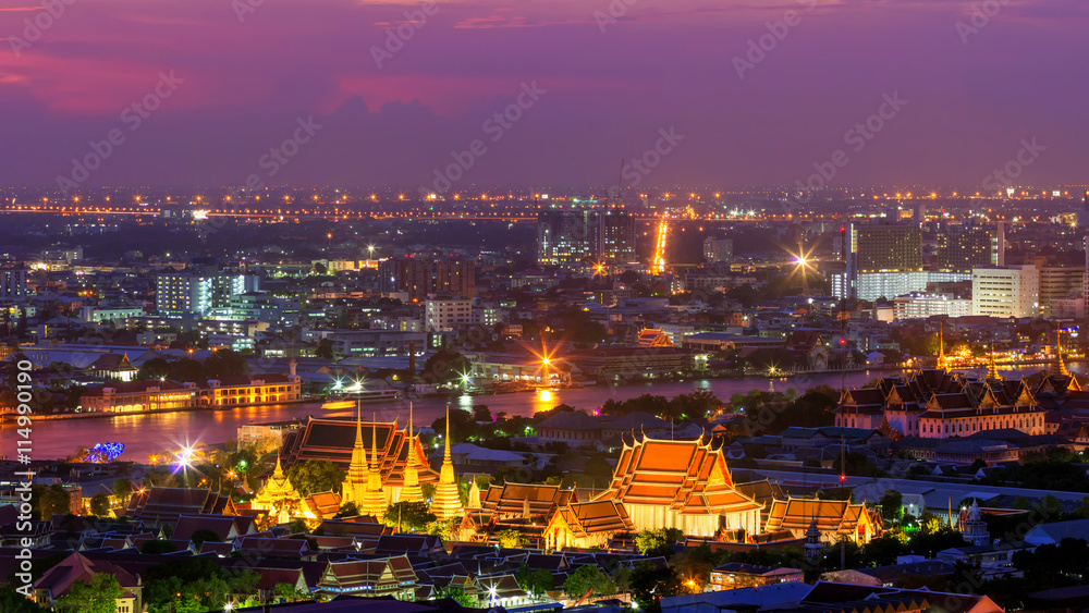 Wat Pho temple.