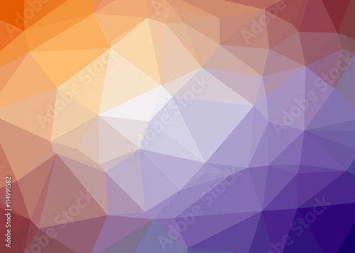 Colorful polygonal geometric background. Creative Business Design Templates. Triangles background, polygonal design.