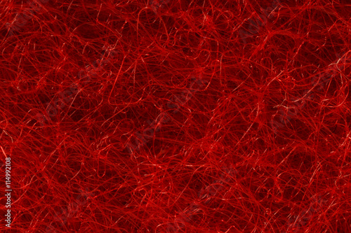 Red threads/Horizontal abstract background texture of red thread