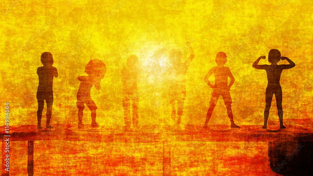 Fototapeta premium Childhood Memories