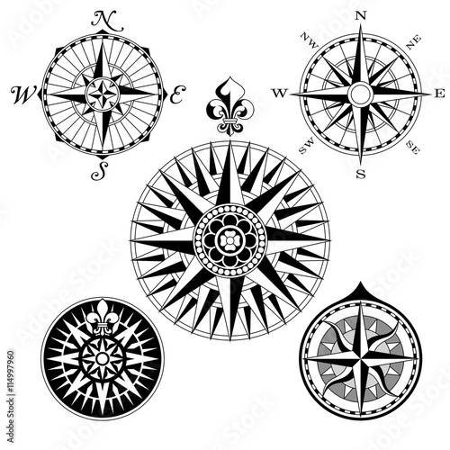 Compass Rose Set