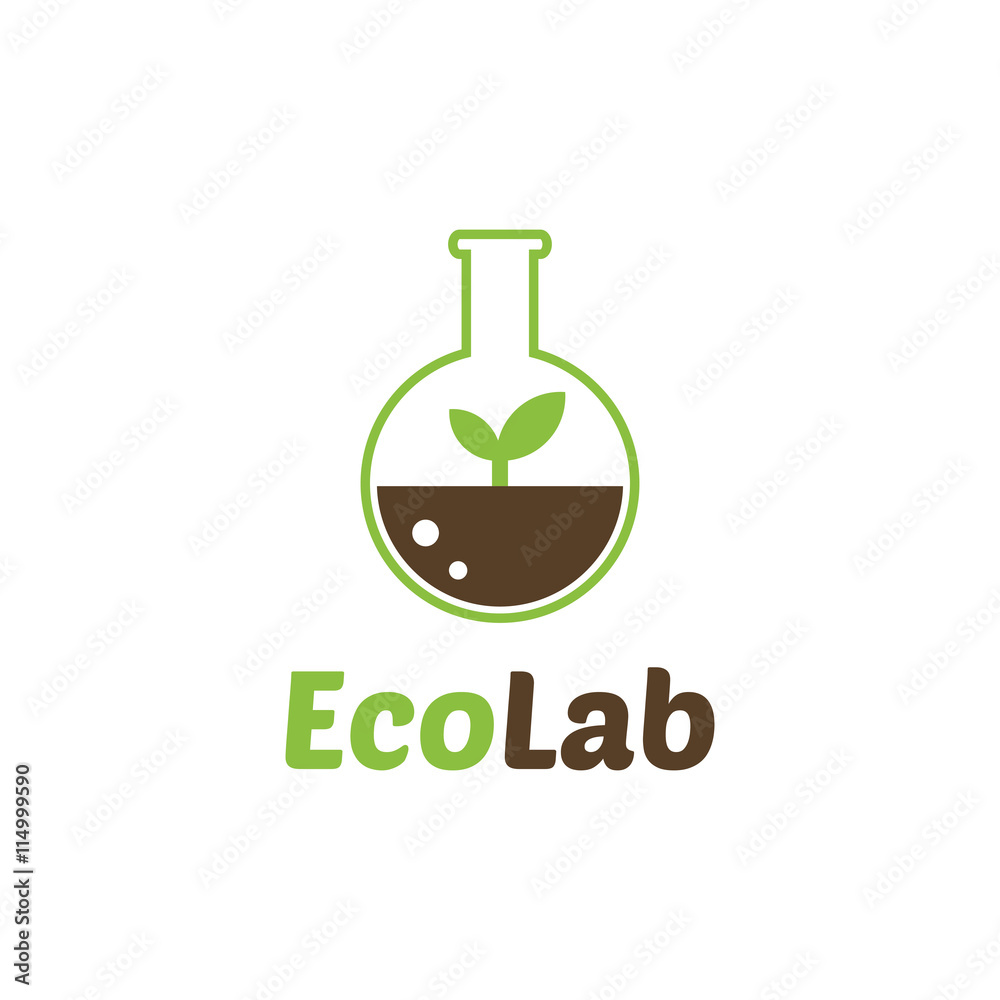 Eco Lab icon logo isolated. Organic Laboratory. Ecology vector. Chemicals, nature, natural logo, science icon,technology logo, Eco green with leafs. laboratory glassware and leaves. Lab glassware. Eco Lab icon logo isolated. Organic Laboratory. Ecology vector. Chemicals, nature, natural logo, science icon,technology logo, Eco green with leafs. laboratory glassware and leaves. Lab glassware.