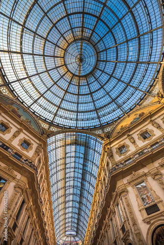 Galleria Vittorio Emanuele II shopping arcade, Milan, Italy