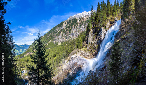 Fototapeta Naklejka Na Ścianę i Meble -  Krimmler Wasserfälle, Salzburger Land, Austria