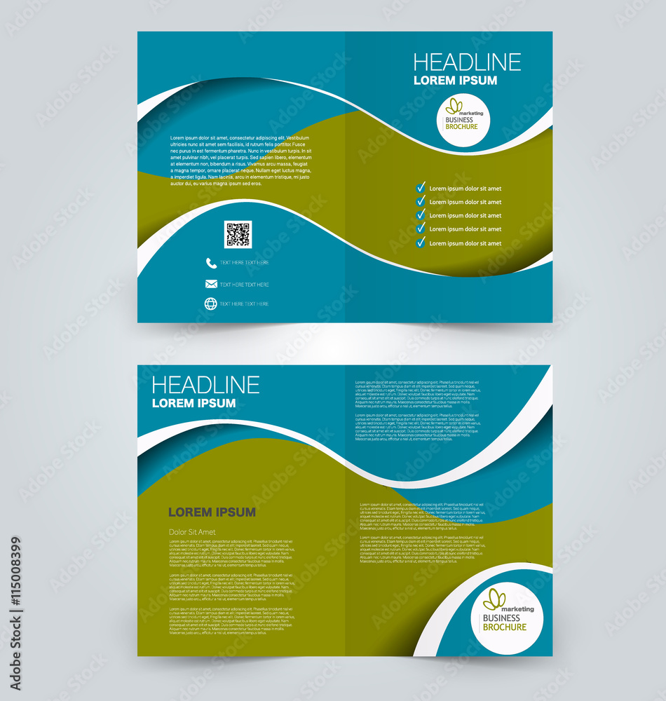 Abstract flyer design background. Brochure template. Can be used for magazine cover, business mockup, education, presentation, report. Green and blue color. Abstract flyer design background. Brochure template. Can be used for magazine cover, business mockup, education, presentation, report. Green and blue color.