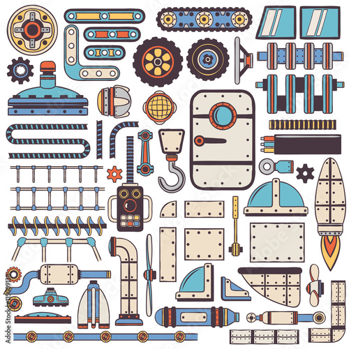 steam punk spare parts