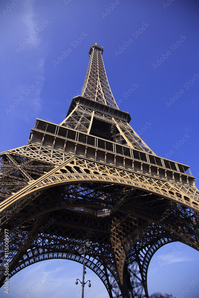 Fototapeta premium Eiffel tower - Paris, France
