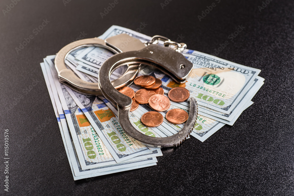 Concept For Corruption, Crime, Bribing, Fraud Concept For Corruption, Crime, Bribing, Fraud